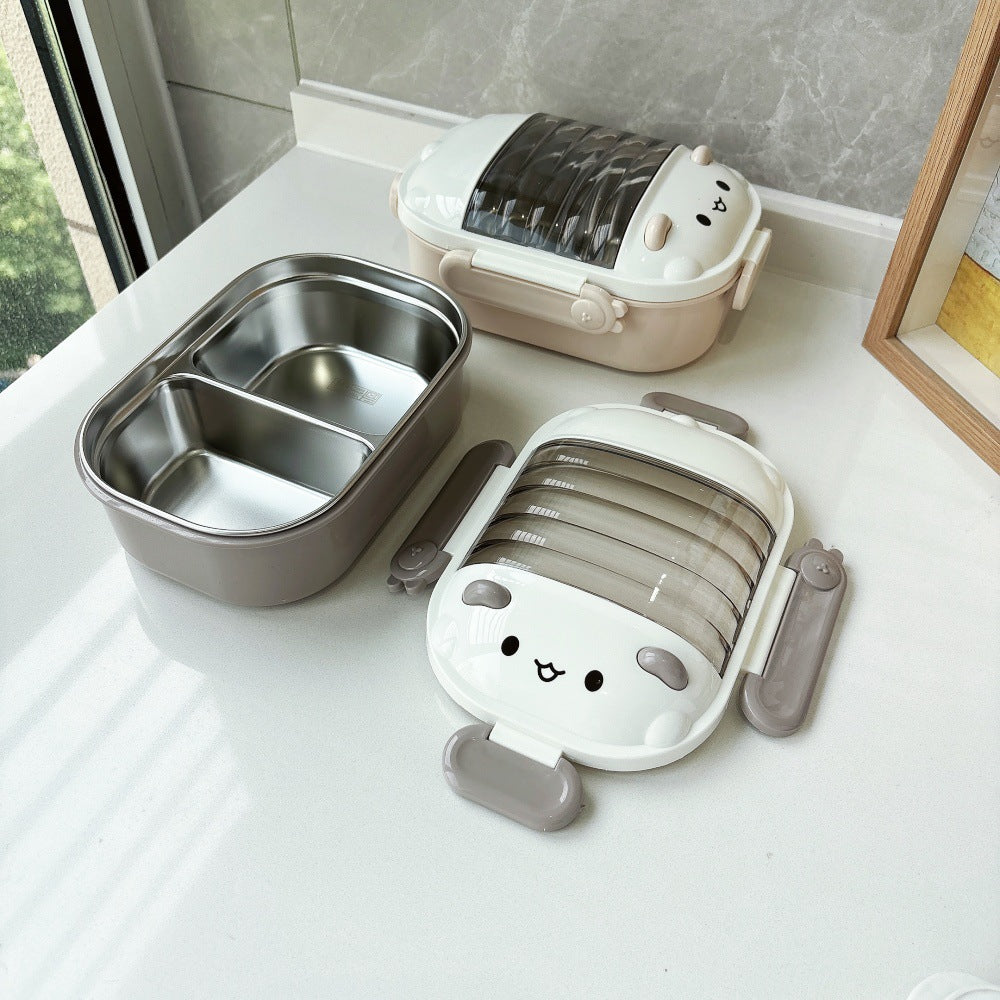 Cartoon-Themed Bento Lunch Container