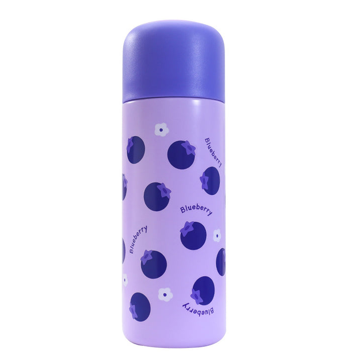 Women's Insulated Water Bottle with Fruity Design and Ergonomic Carry Handle Stornfield