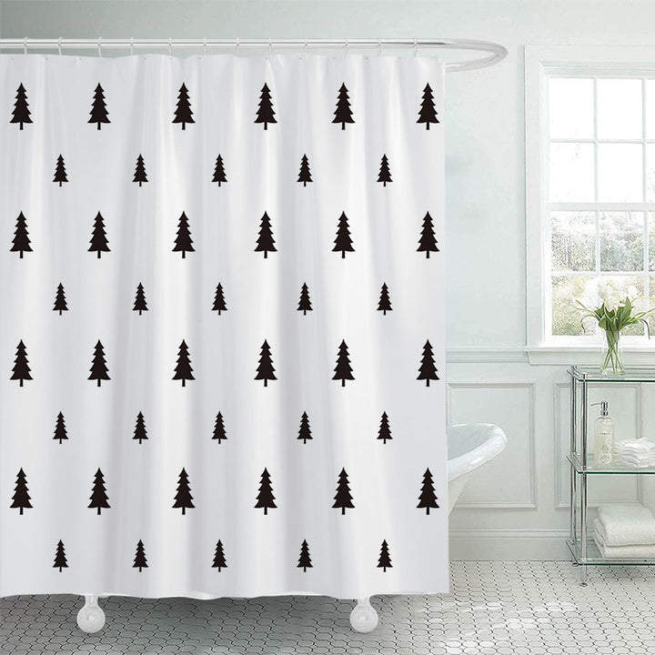 Modern Geometric Shower Curtain Stornfield