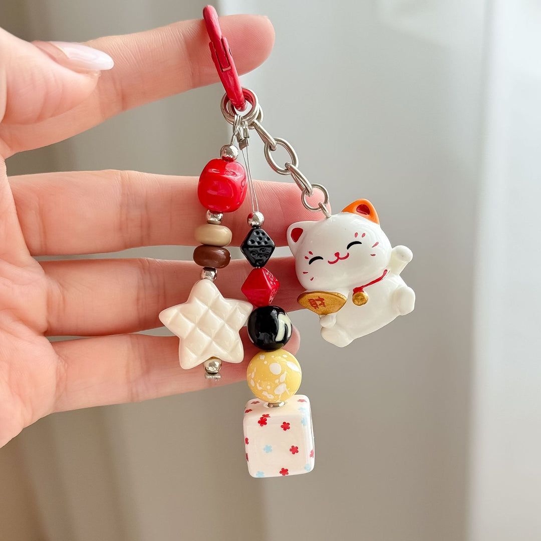 Keychain with Cute Cat Design Stornfield