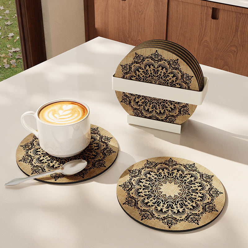 Decorative Cork Coasters