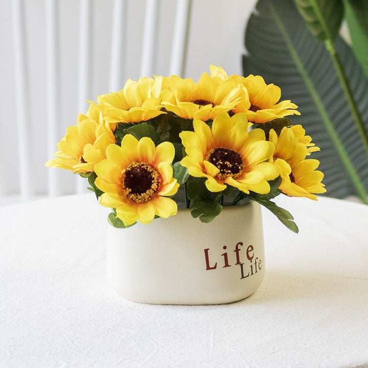 Lifelike Faux Greenery Plant Arrangement