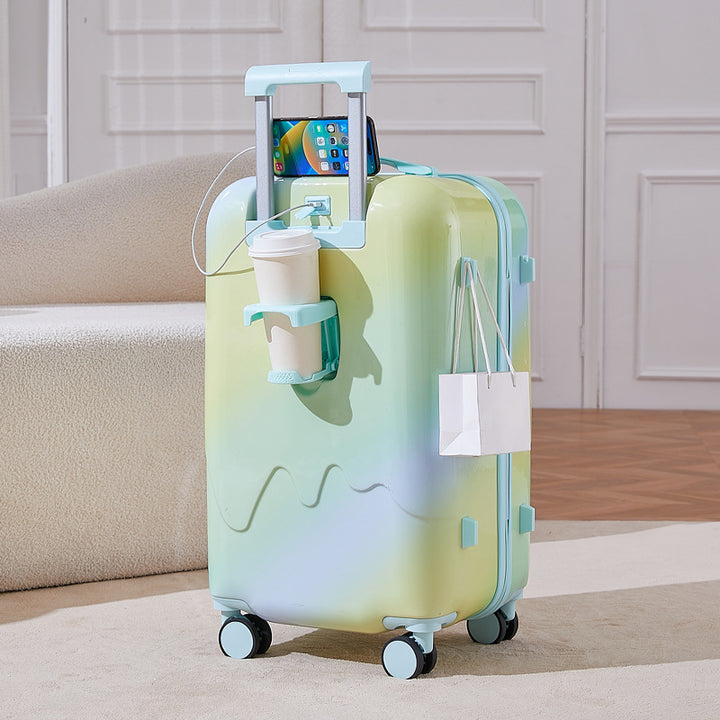 Smart Phone-Integrated Travel Suitcase Stornfield