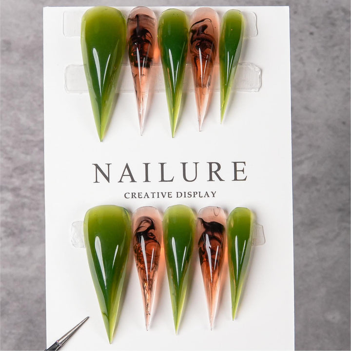Artistic Stiletto Press-On Nail Tips Set