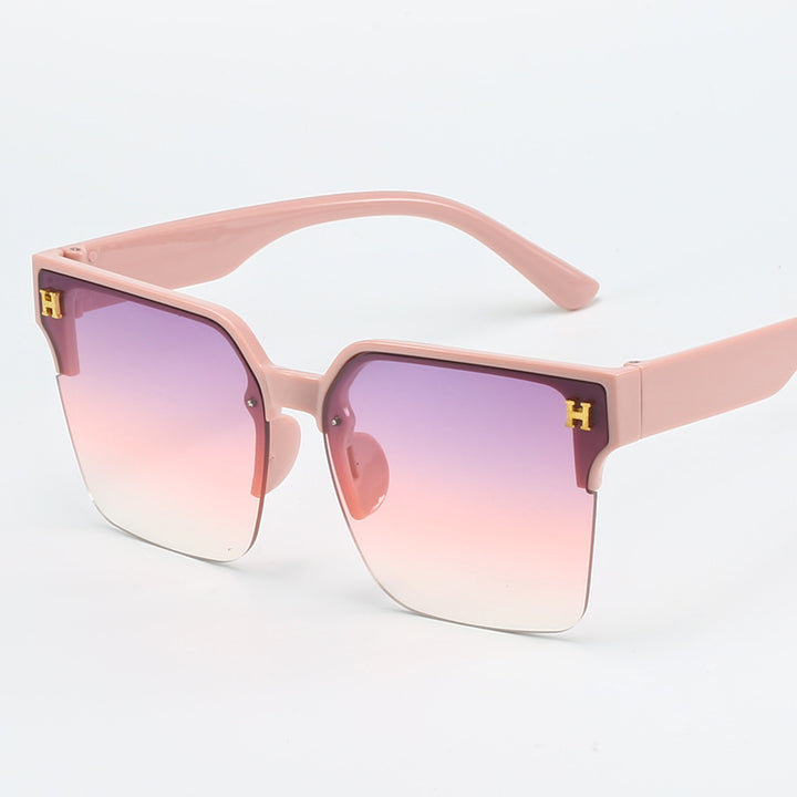 Women square sunglasses with elegant metal frame Stornfield
