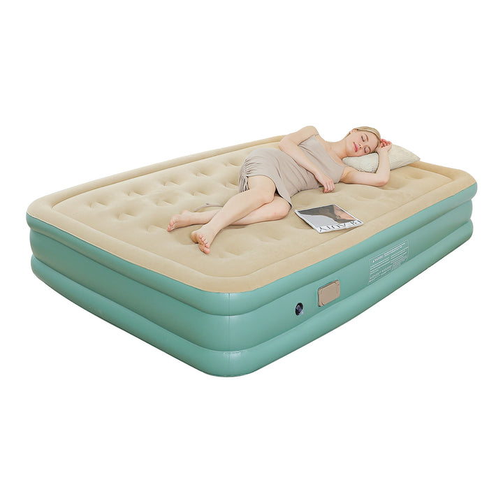 Women's Automatic Inflatable Air Mattress with Integrated Headrests Stornfield