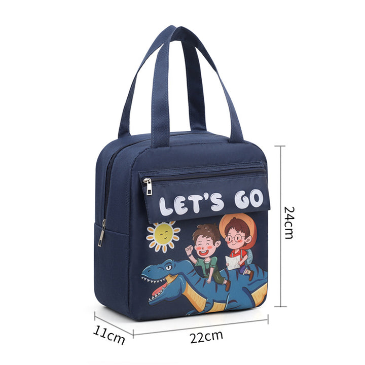 Cartoon-Themed Insulated Lunch Bag Stornfield