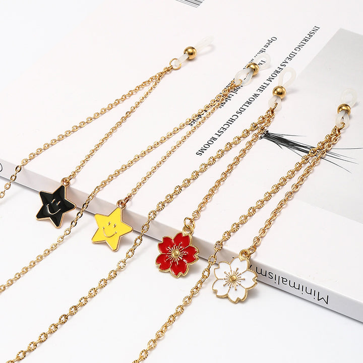 Decorative Eyewear with Star Charm Chain Stornfield