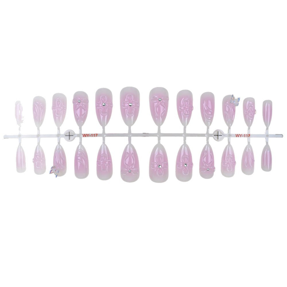 Elegant Press-On Nail Set Stornfield