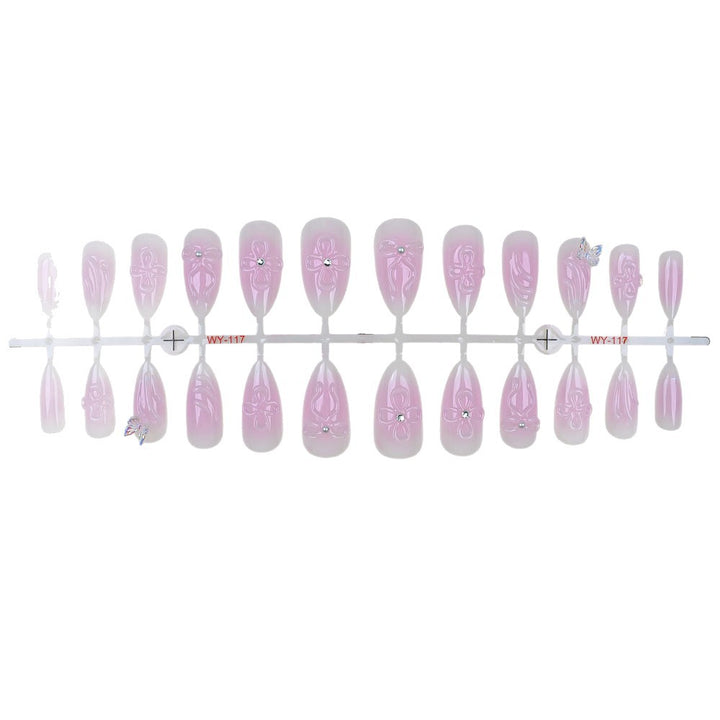 Elegant Press-On Nail Set Stornfield