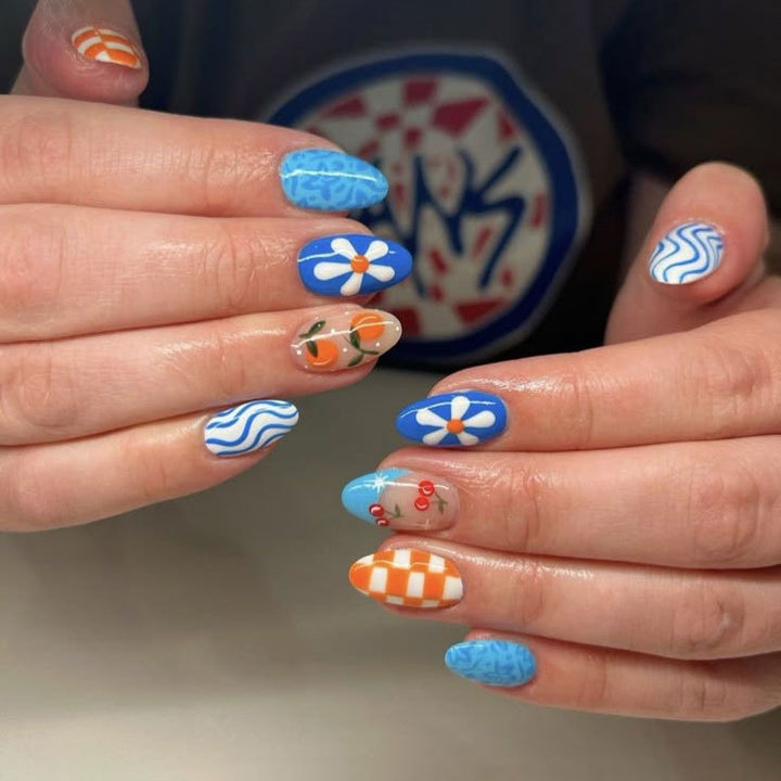 Artistic Nail Design Kit with Seasonal Themes