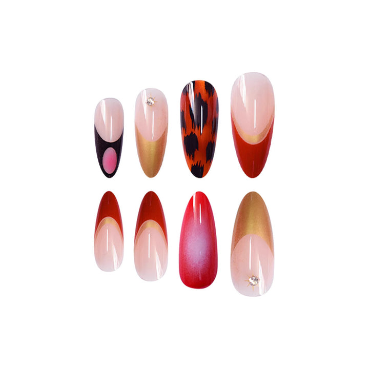 Artistic Stiletto Press-On Nail Designs Stornfield