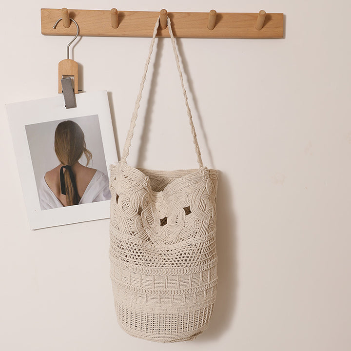 Hand-crocheted cotton bag Stornfield