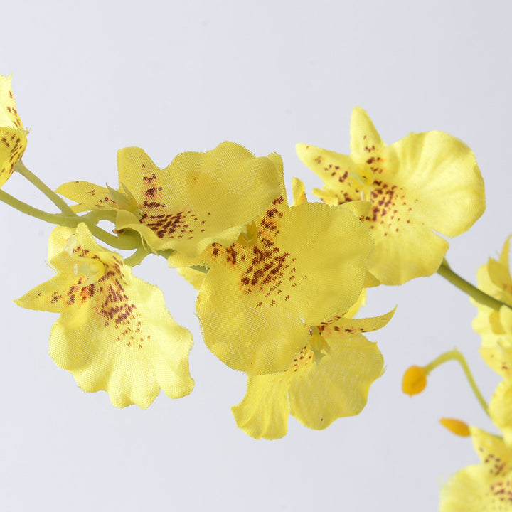 Elegant Artificial Orchid Floral Stem Decoration