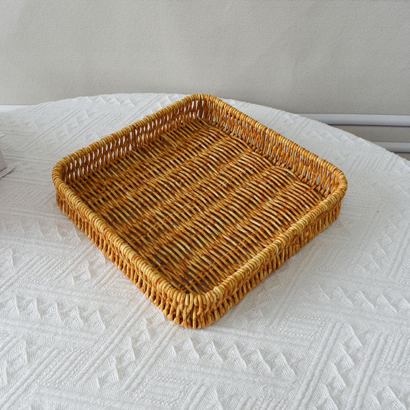 Elegant Handwoven Serving Tray Stornfield