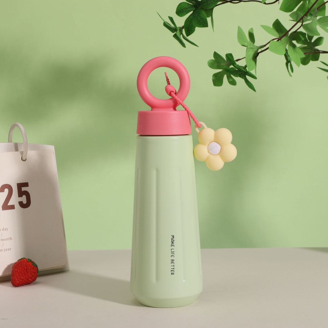 Ladies stylish plastic drinking bottle with charm Stornfield