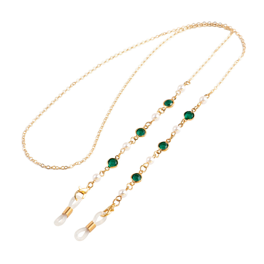 Pearl and Crystal Eyewear Chain Stornfield