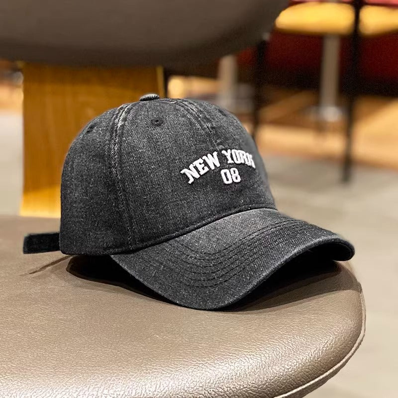 Women's Vintage-Inspired Denim Baseball Cap Stornfield
