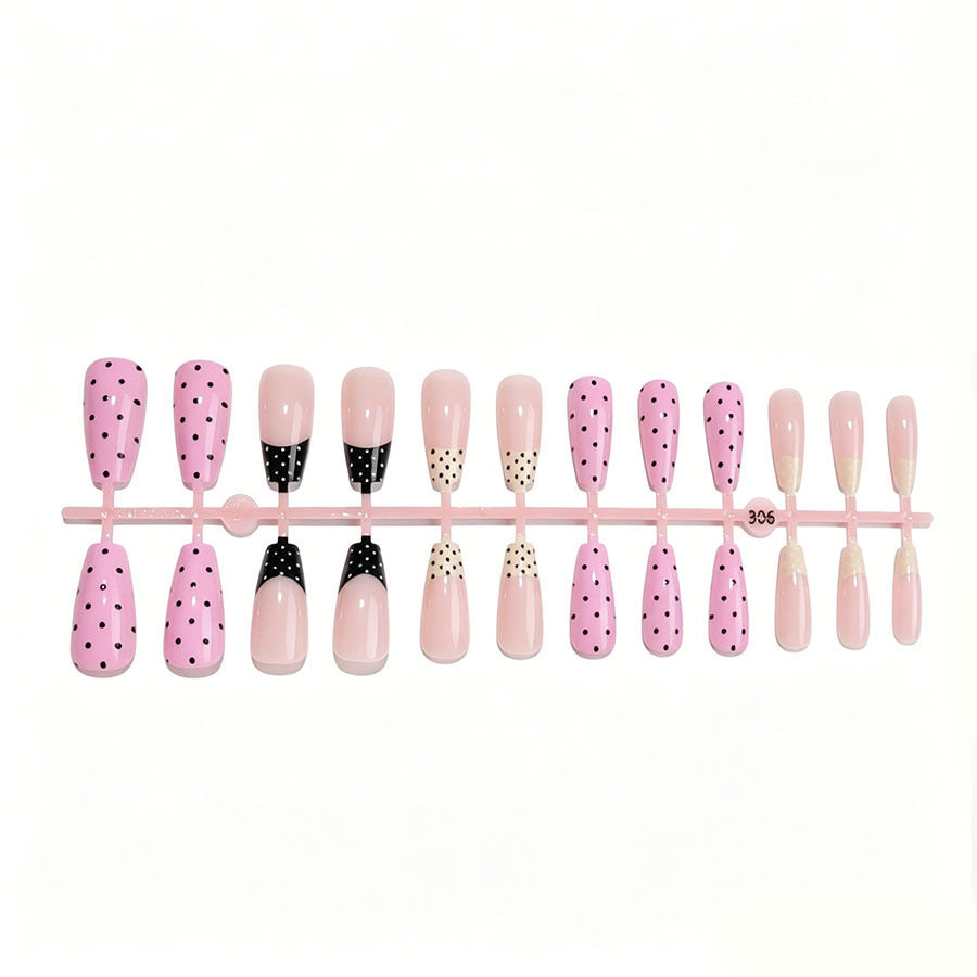 Nail art set with modern color gradients and creative accents Stornfield