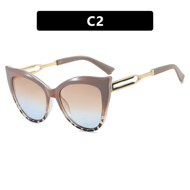 Ladies cat-eye glasses with elegant metal frame Stornfield