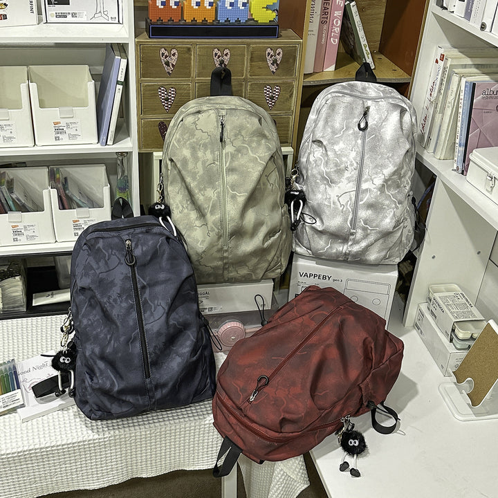 Multifunctional Casual Backpack with Unique Texture Stornfield