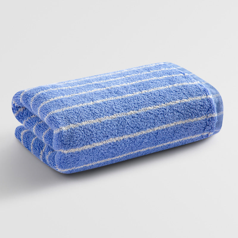 Women Elegant Terry Bath Towel with Striped Pattern Stornfield