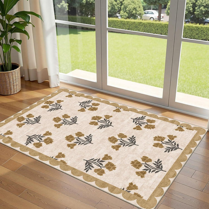 Decorative Flower Carpet