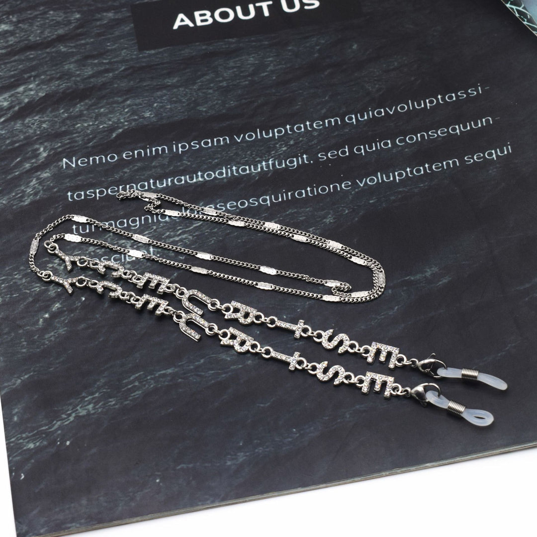 Sparkling Rhinestone Eyewear Chain Stornfield