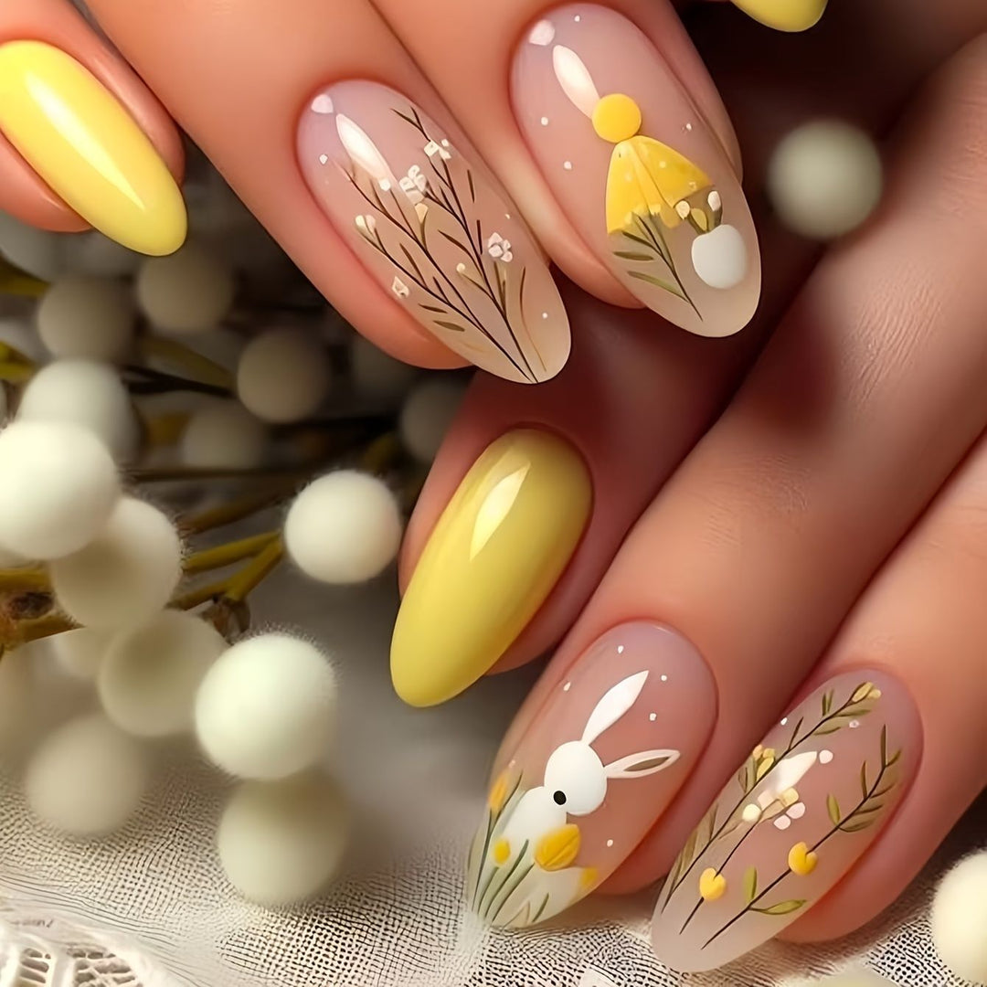 Seasonal Themed Press-On Nail Art Stornfield