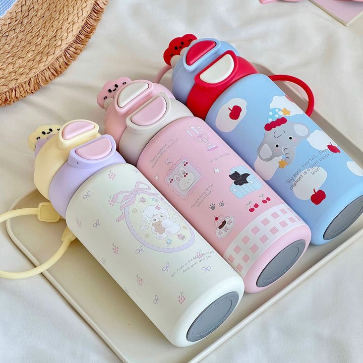 Women's water bottle with innovative lid Stornfield