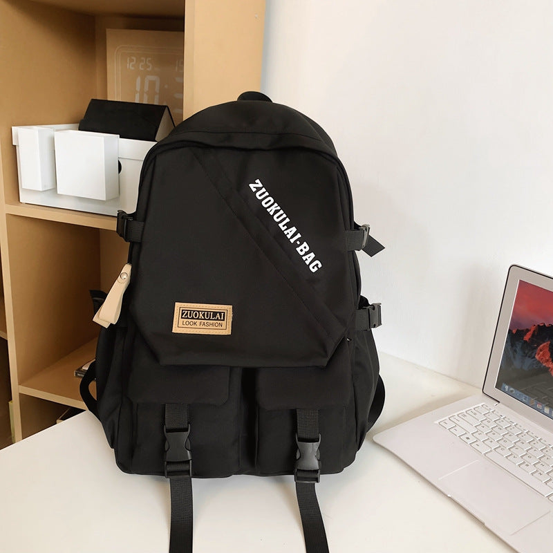 Structured Multi-Compartment School Backpack Stornfield