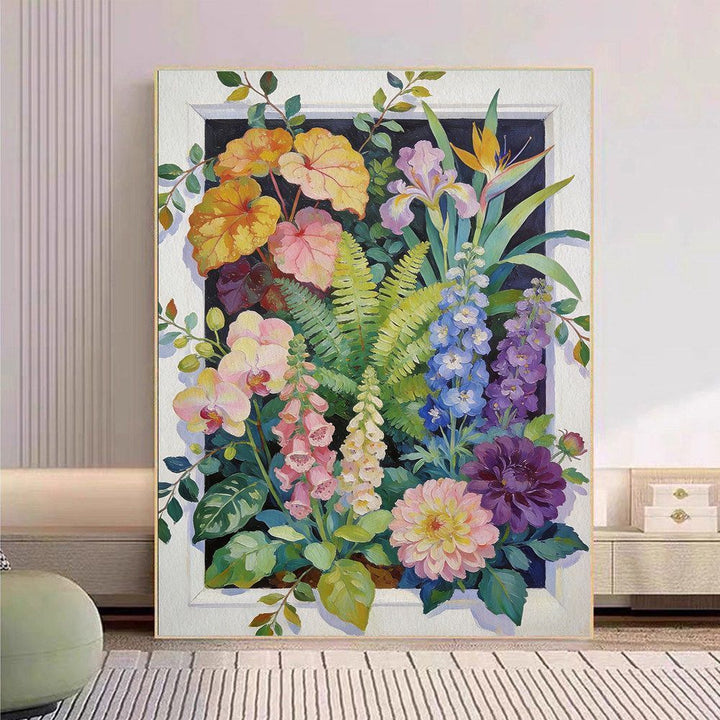 Floral Botanical Canvas Art Print Stornfield