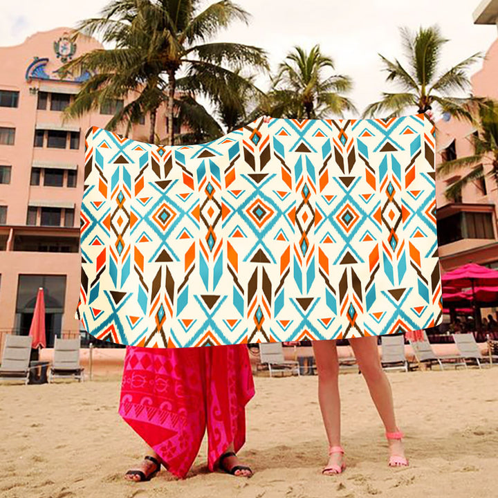Beach blanket with creative art design Stornfield