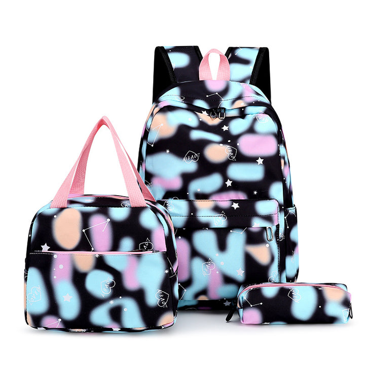 Colorful Multi-Piece Backpack Set Stornfield