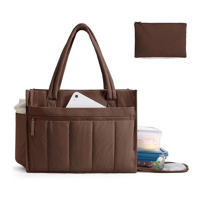 Multifunctional tote bag with insulating interior compartment Stornfield