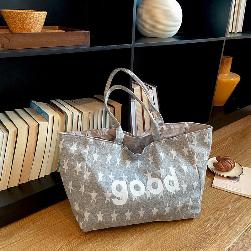 WoCasual Graphic Print Tote Bag Stornfield