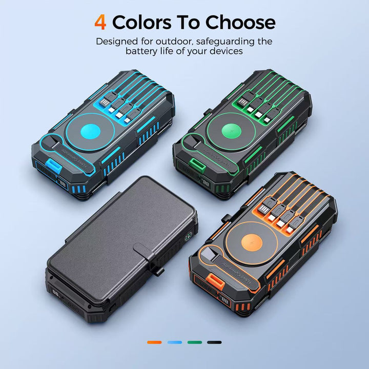 Solar Powerbank with Wireless Charging Function by Stornfield
