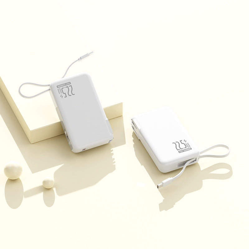 Power bank with integrated fast charging function and digital display Stornfield