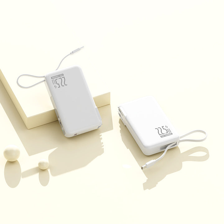 Power bank with integrated fast charging function and digital display Stornfield