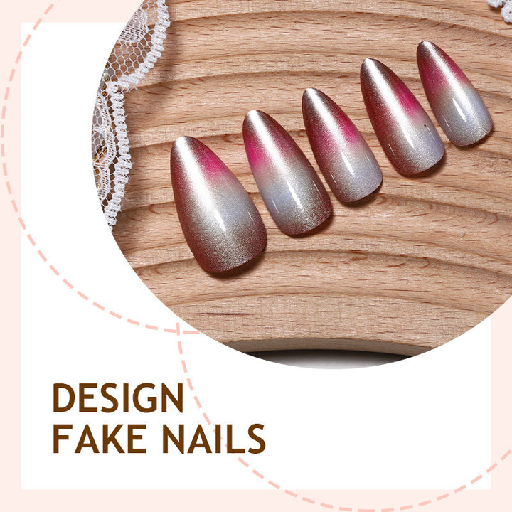 Artificial Stiletto Nails with Ombre Effect Stornfield