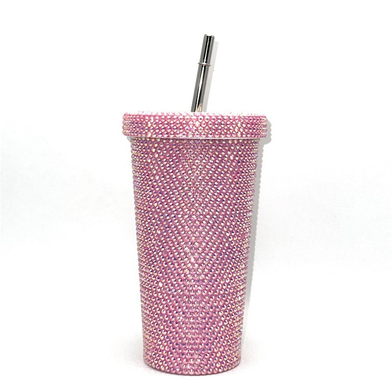 Rhinestone-Studded Travel Cup Stornfield
