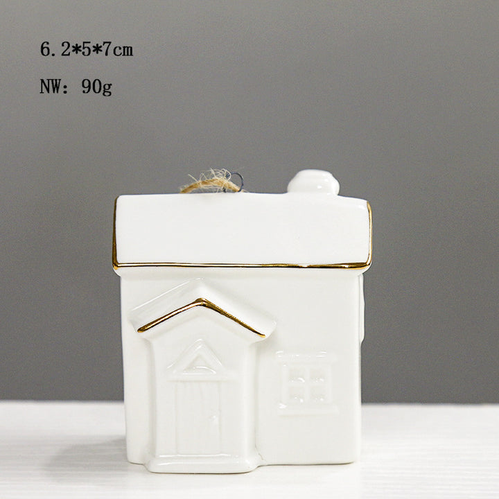 Decorative House-Shaped Ceramic Stornfeild