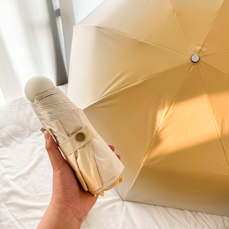 Ladies Folding Umbrella with Practical Double Folding Technique Stornfield