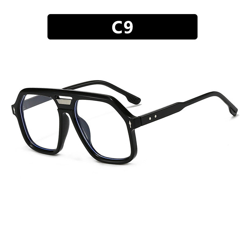 Women's oversized sunglasses with polygonal frame and UV protection Stornfield