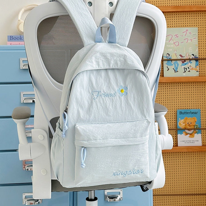 Cute Cartoon-Themed Embroidered Backpack Stornfield
