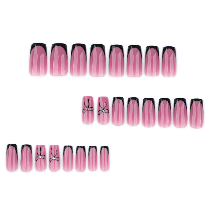 Elegant Nail Extensions with Unique Flower Design Stornfield