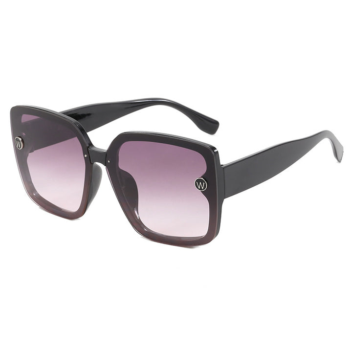 Women's fashionable square sunglasses with extravagant design Stornfield