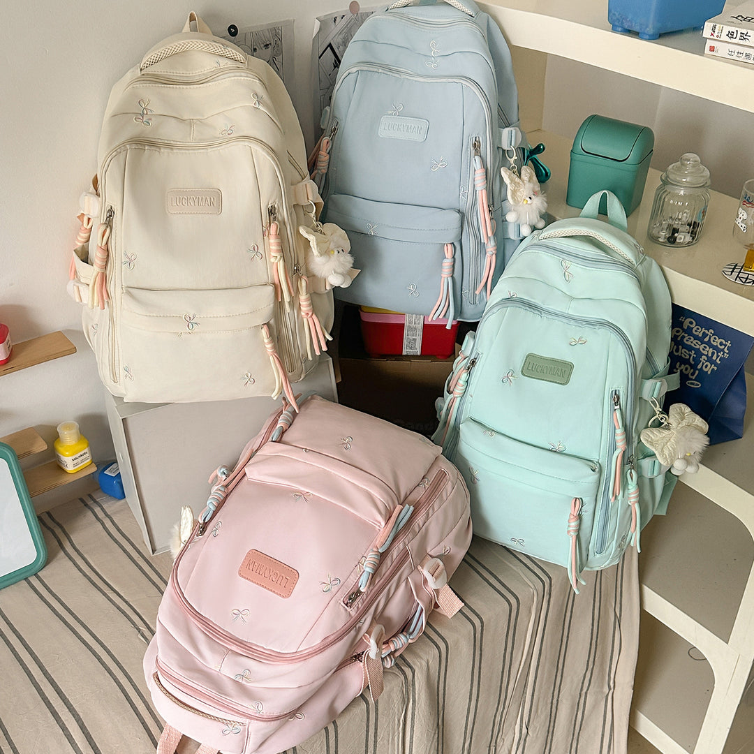 Cute Embroidered Casual Backpack Stornfield