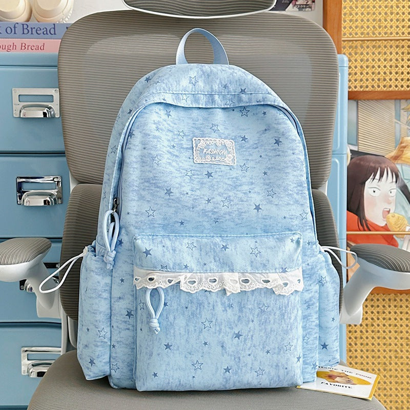 Fun Star-Embellished Backpack Stornfield