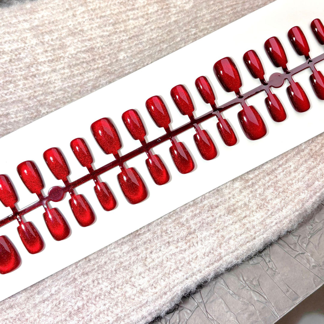 Glamorous Glitter-Infused Press-On Nail Set